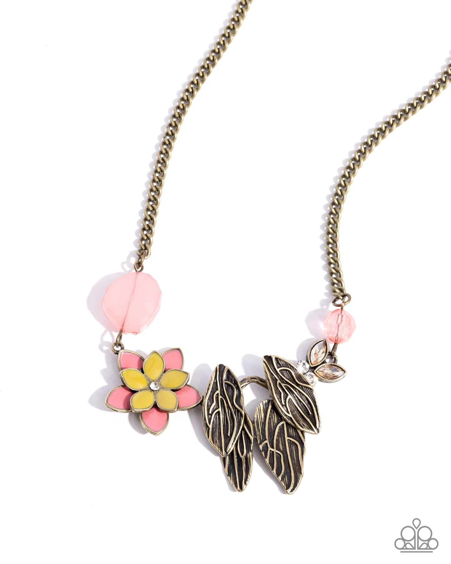 Paparazzi Standing Shimmer - Brass Necklace