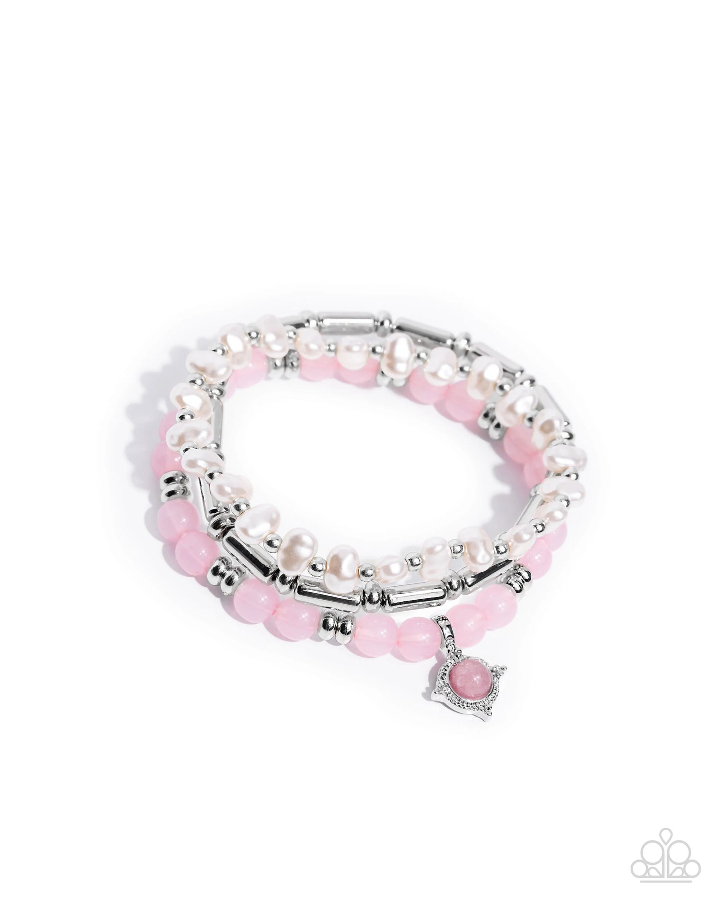 Paparazzi Testing the Waters - Pink Bracelet