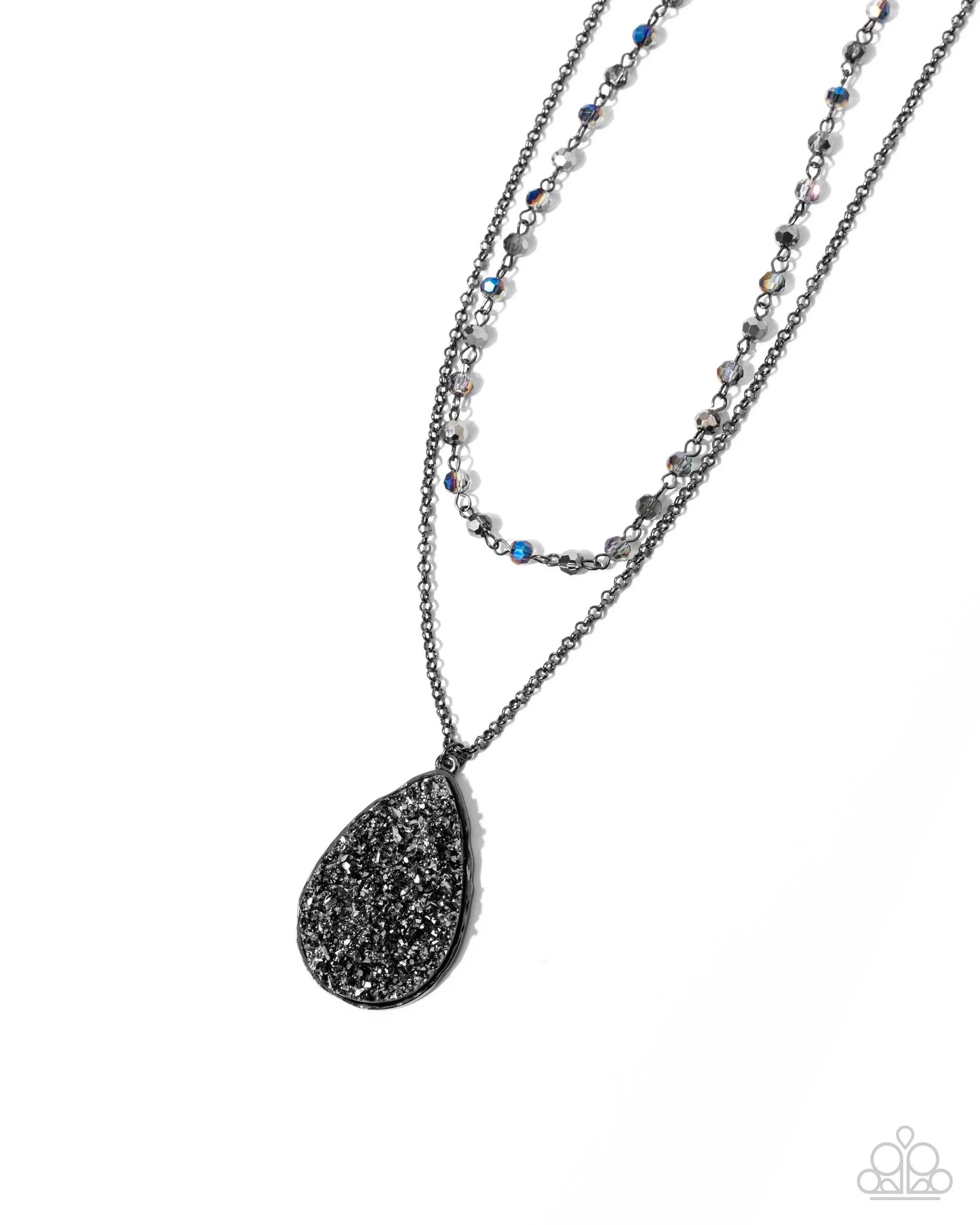 Paparazzi Druzy Delight - Black Necklace