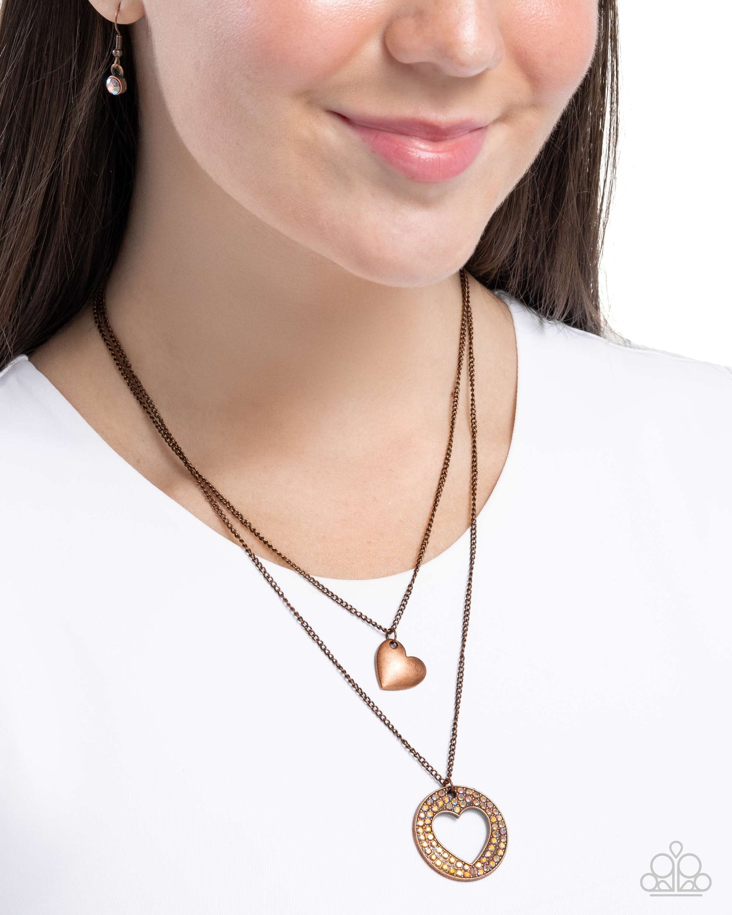 Paparazzi Matchmaker Mural - Copper Necklace