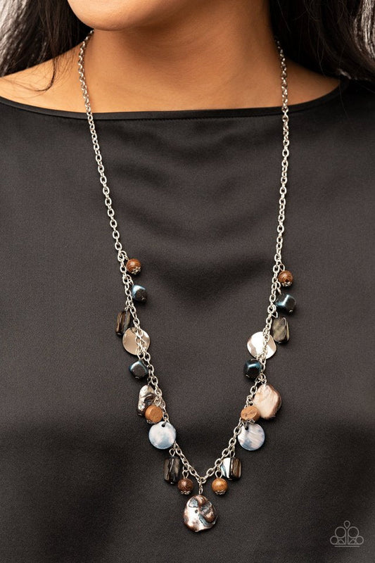 Paparazzi Necklace ~ Caribbean Charisma - Blue