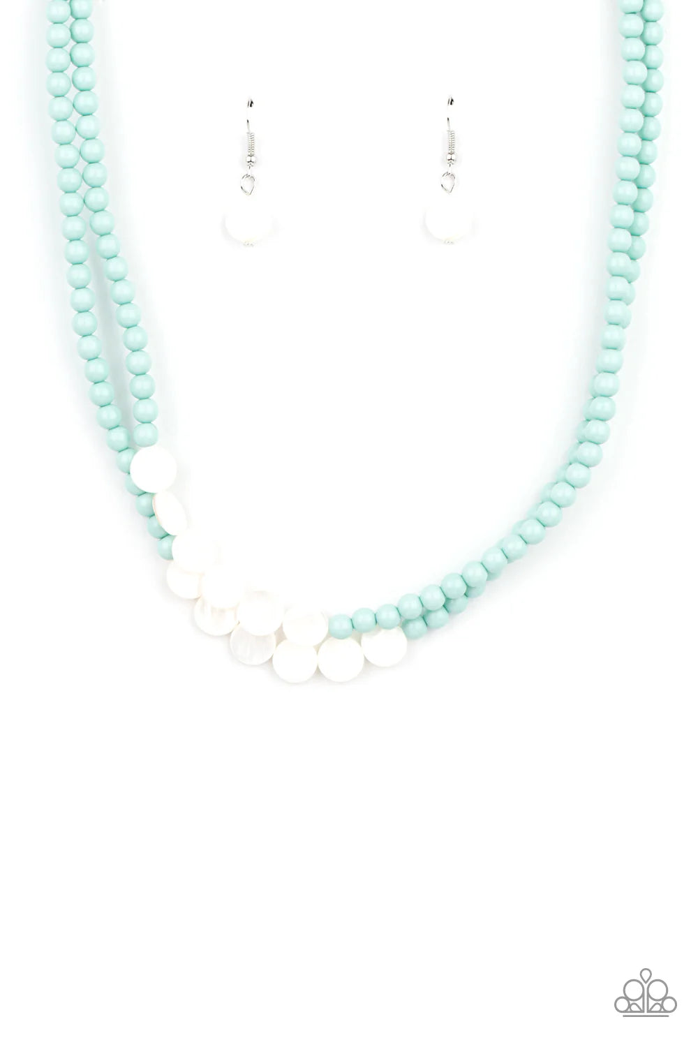 Paparazzi Extended STAYCATION - Blue Necklace