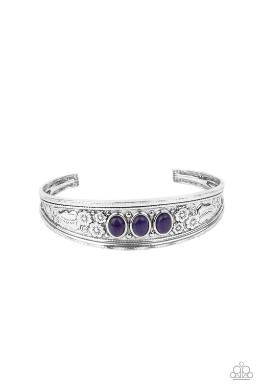 Paparazzi Flower Patch Picnic - Purple Bracelet