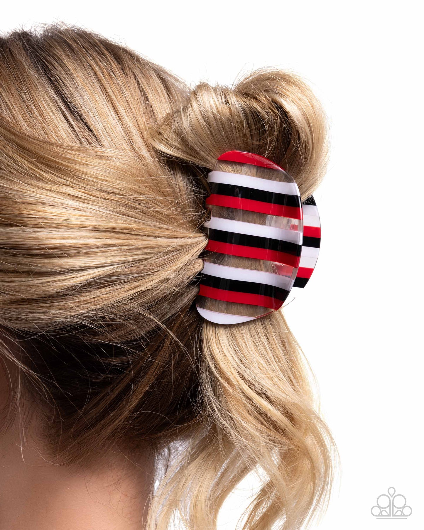 Paparazzi Linear Legato - Red Hair Clip