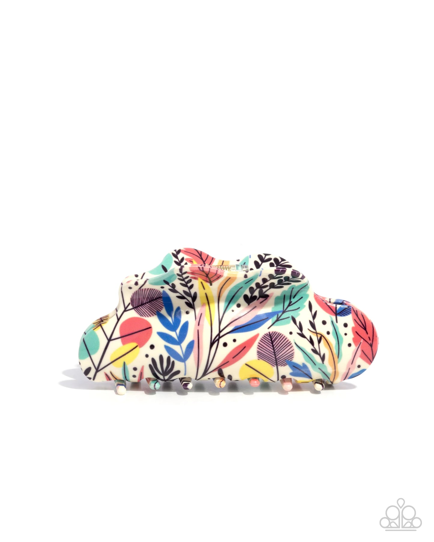 Paparazzi Wavy Wallflower - Hair Accessory Hair Clip