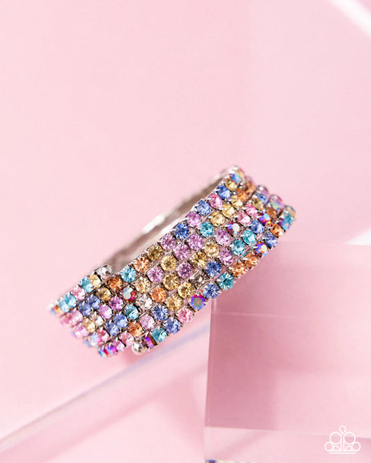 Paparazzi The GLOW-Digger - Multi Bracelet