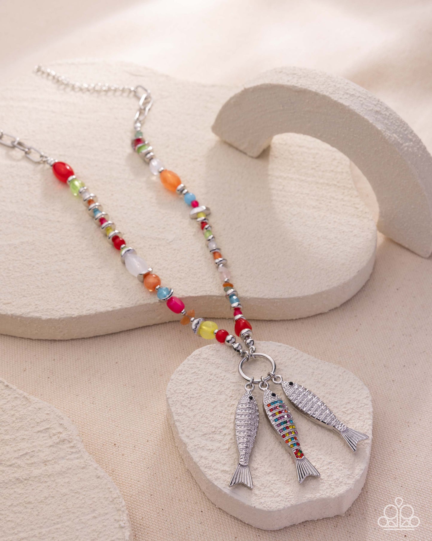 Coastal Caprice - multi - Paparazzi necklace