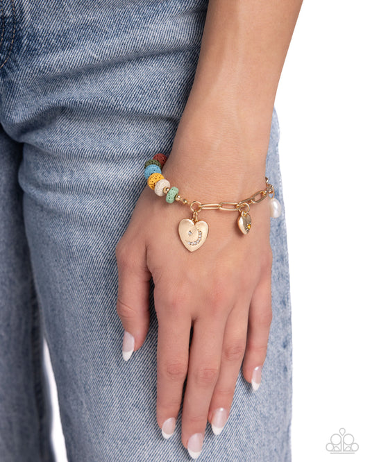Paparazzi LAVA at First Sight - Multi Bracelet