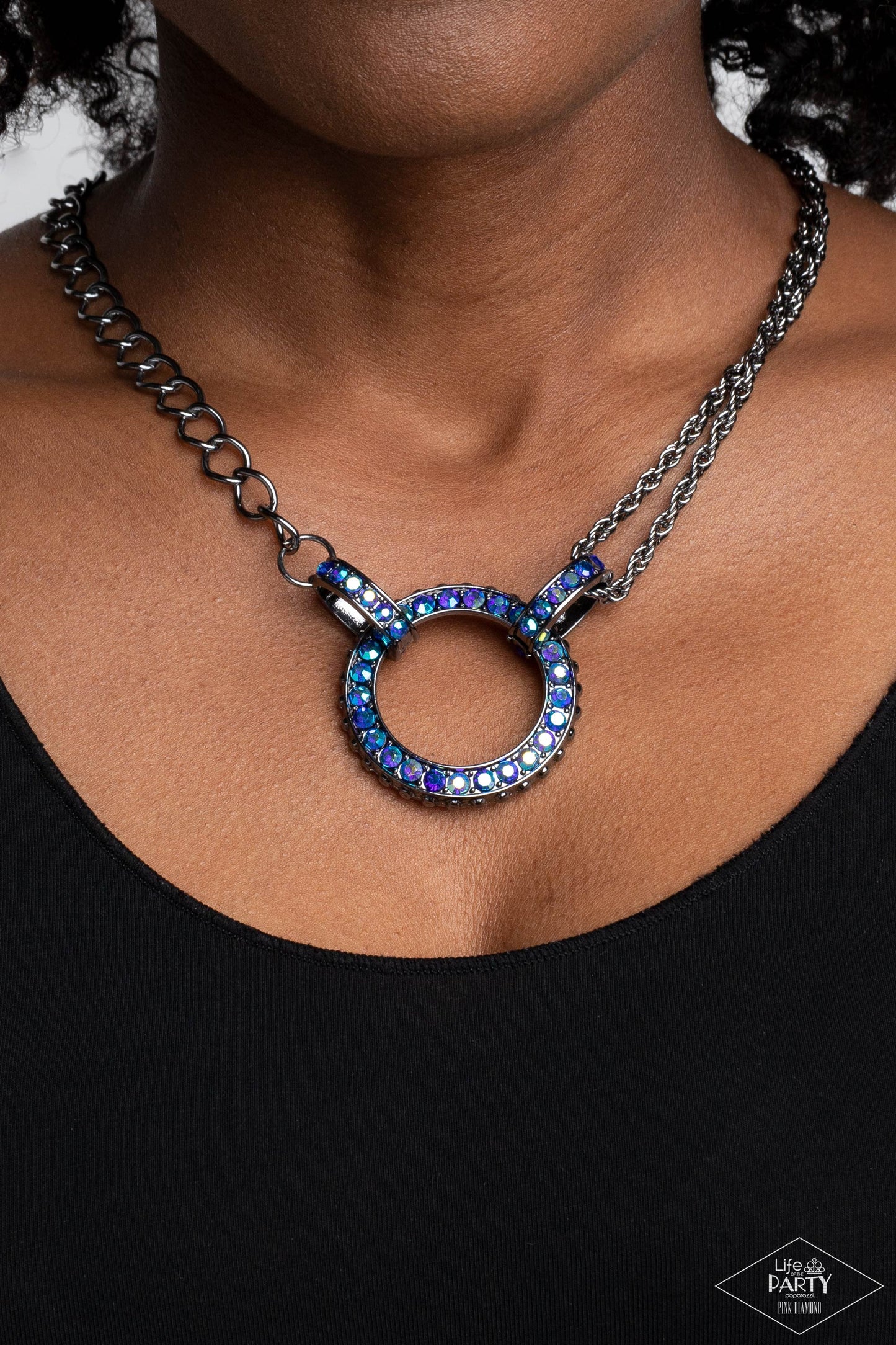 Paparazzi Razzle Dazzle - Blue Necklace