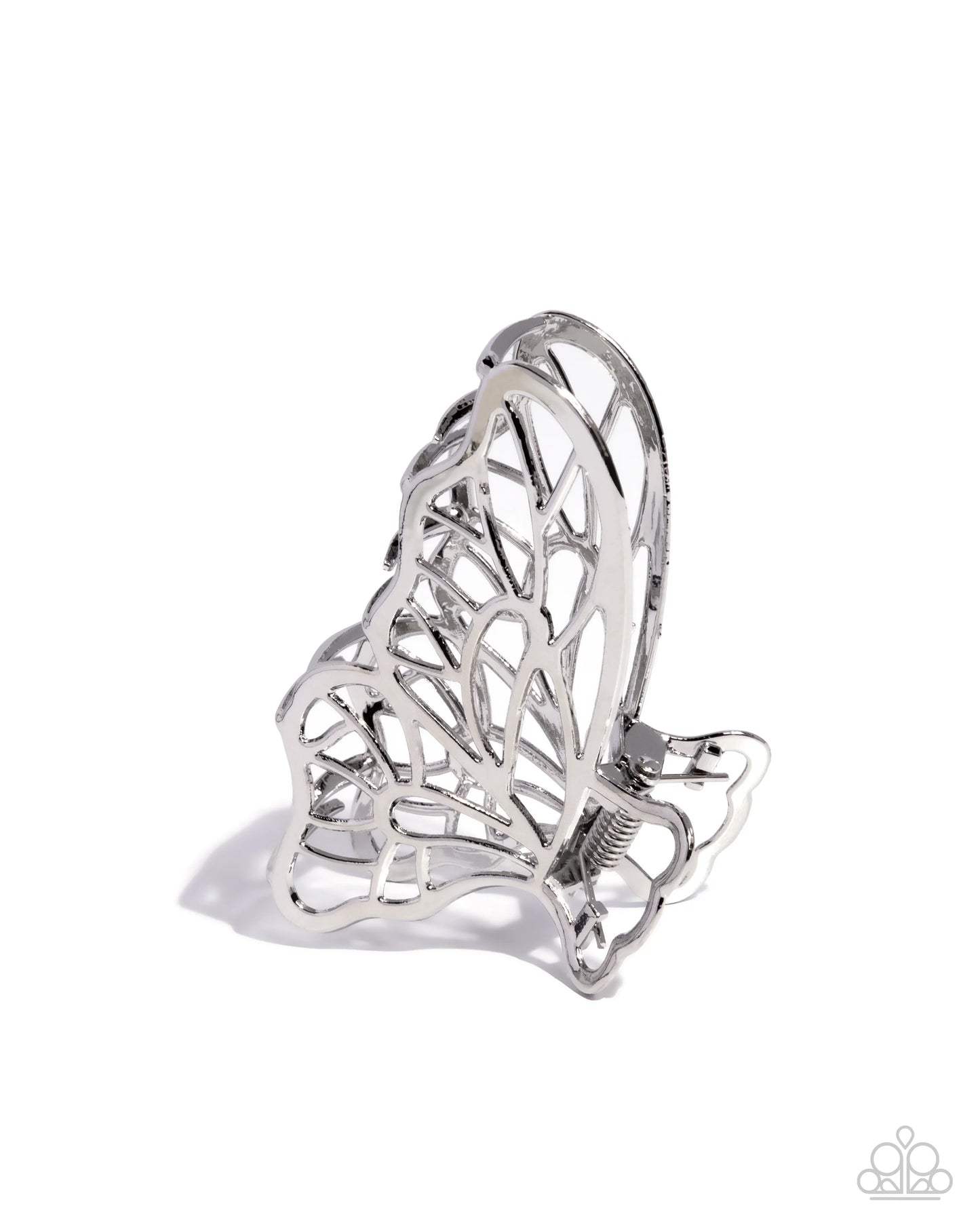 Paparazzi Gliding Grace - Silver Hair Clip