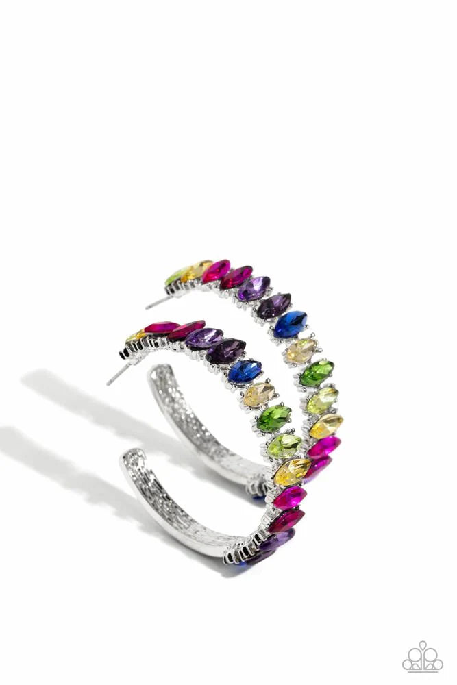 Paparazzi Rainbow Range - Multi Earrings