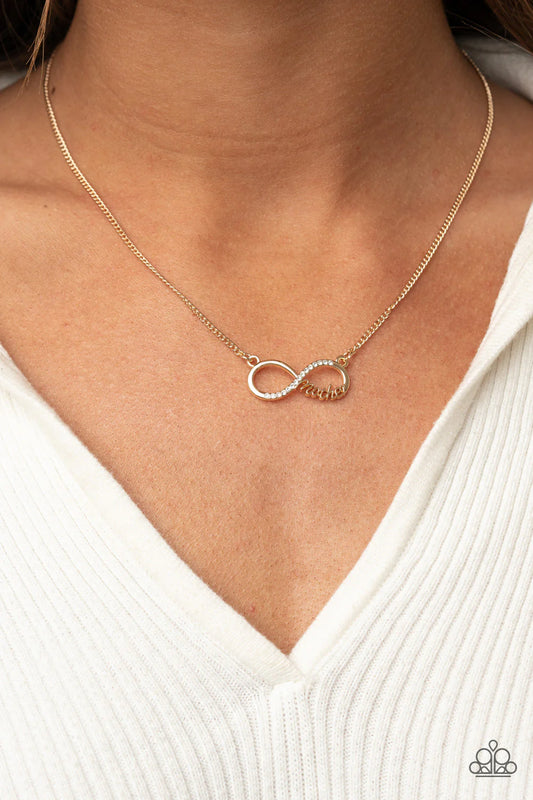 Forever Your Mom - Gold Necklace - Paparazzi Accessories