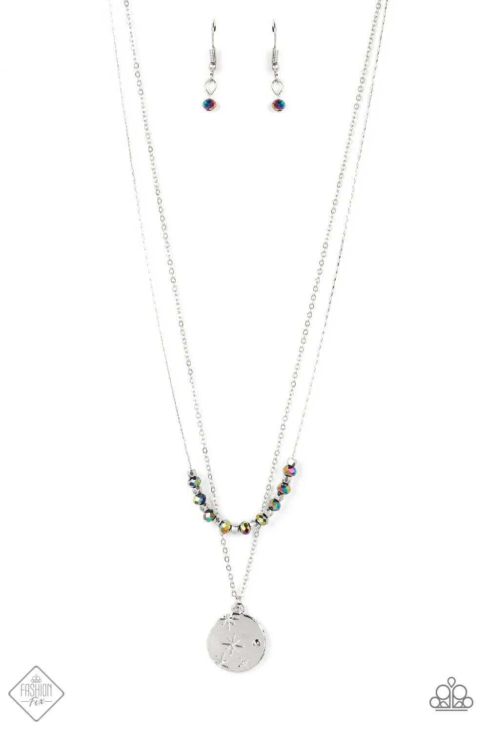 PAPARAZZI "STUNNING SUPERNOVA" MULTI FASHION FIX NECKLACE