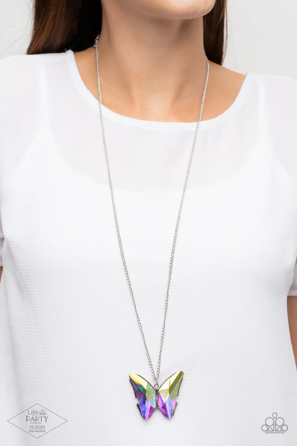 Paparazzi The Social Butterfly Effect - Multi Necklace
