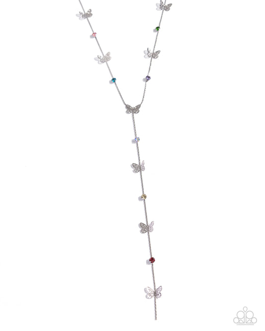 Paparazzi Aerial Attention - Multi Necklace