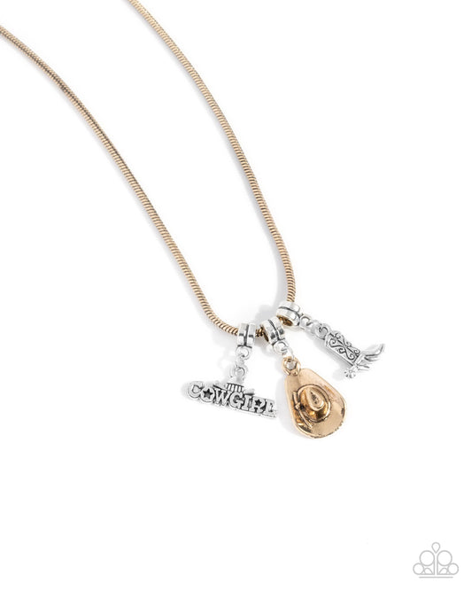 Paparazzi Boy Meets COWGIRL - Multi Necklace