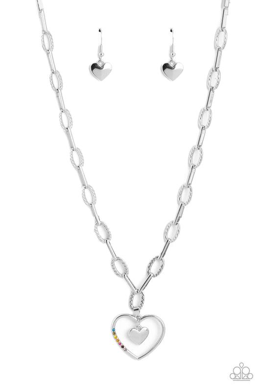 Paparazzi Refulgent Romance - Multi Necklace