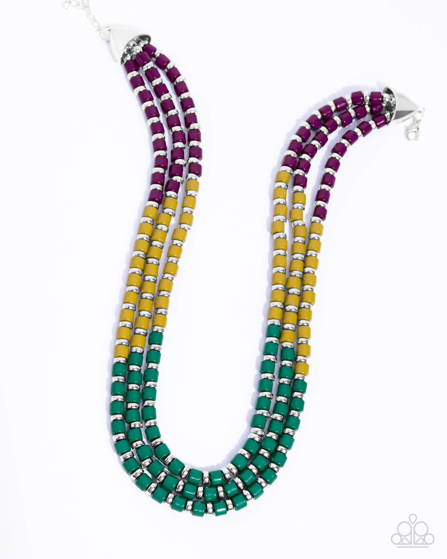 Necklace: "Trendy Trio - Green"
Bracelet: "Trendy Trifecta - Green