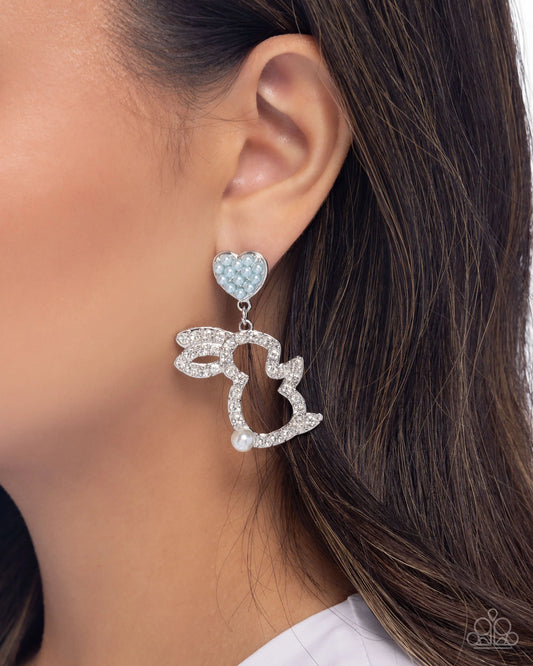 Paparazzi Easter Element - Blue Post Earrings
