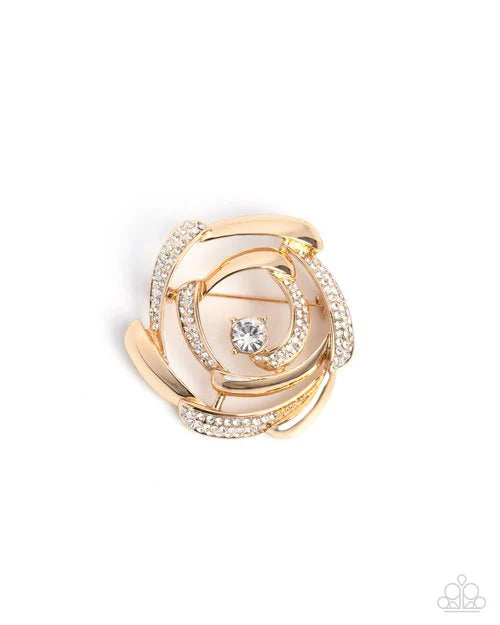 Paparazzi Brooch Accessories ~ Singing Spirals