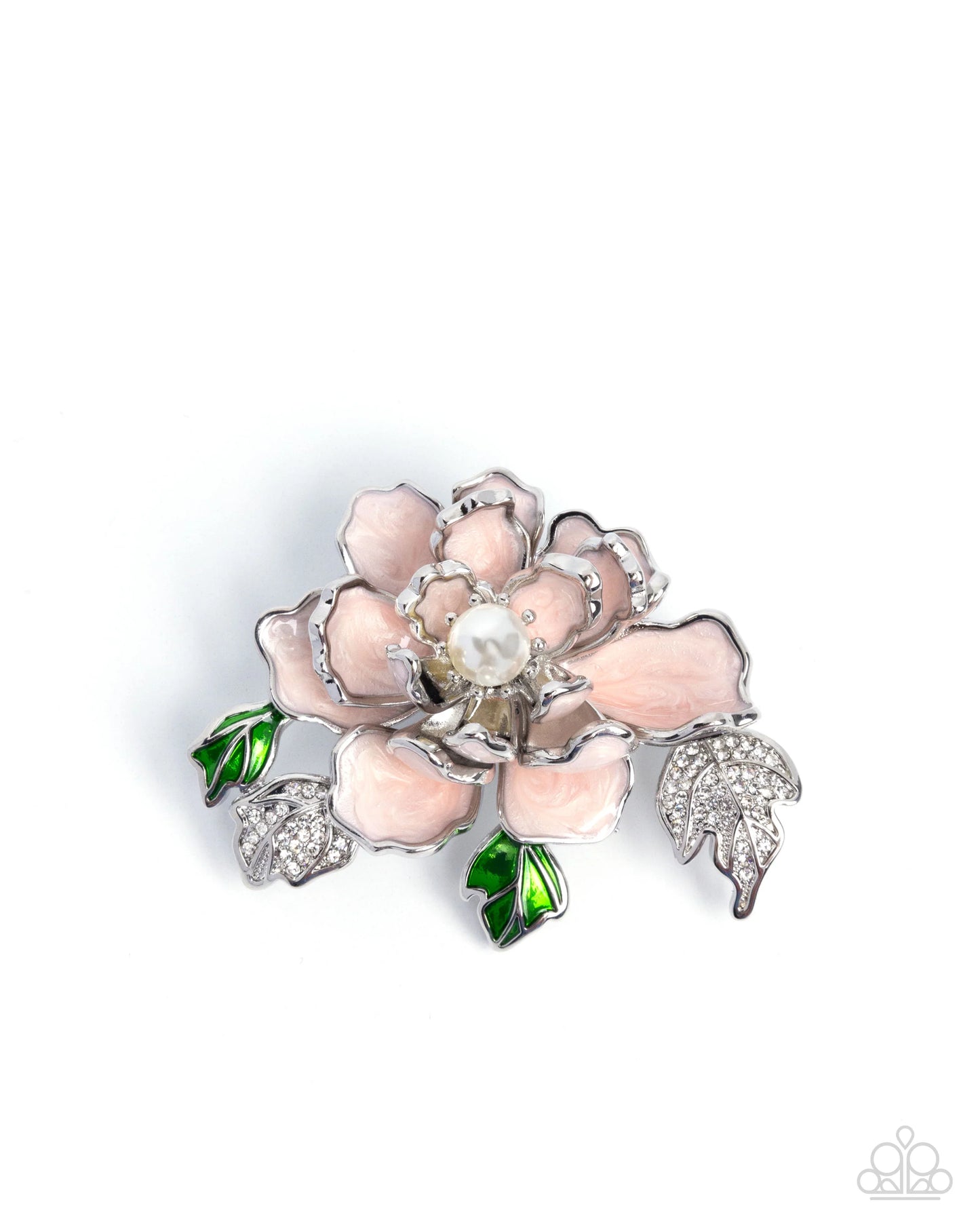 Paparazzi Blooming Belonging - Pink Brooch