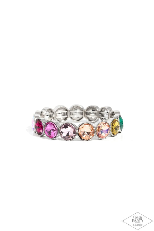 Number One Knockout - multi - Paparazzi bracelet