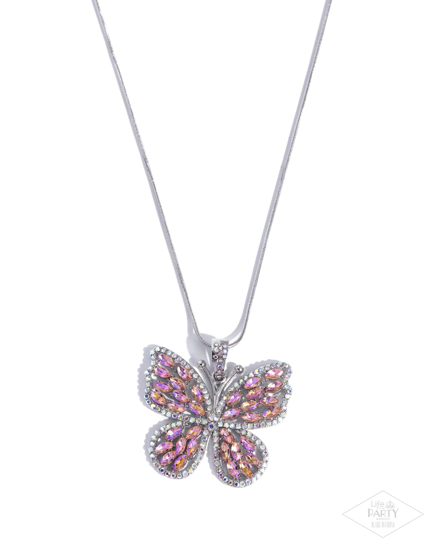 Fame and FLUTTER - multi - Paparazzi necklace