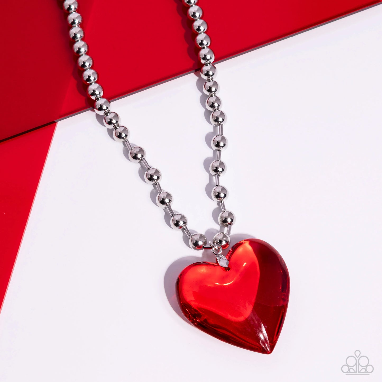 Paparazzi Romantic Residence - Red Necklace