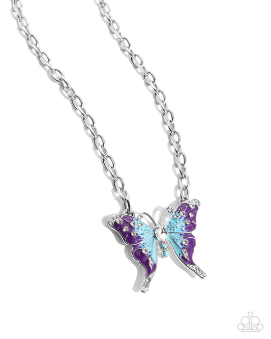 Paparazzi Soft Landing - Multi Necklace