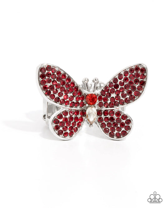 Paparazzi Admirable Ascension Red Ring