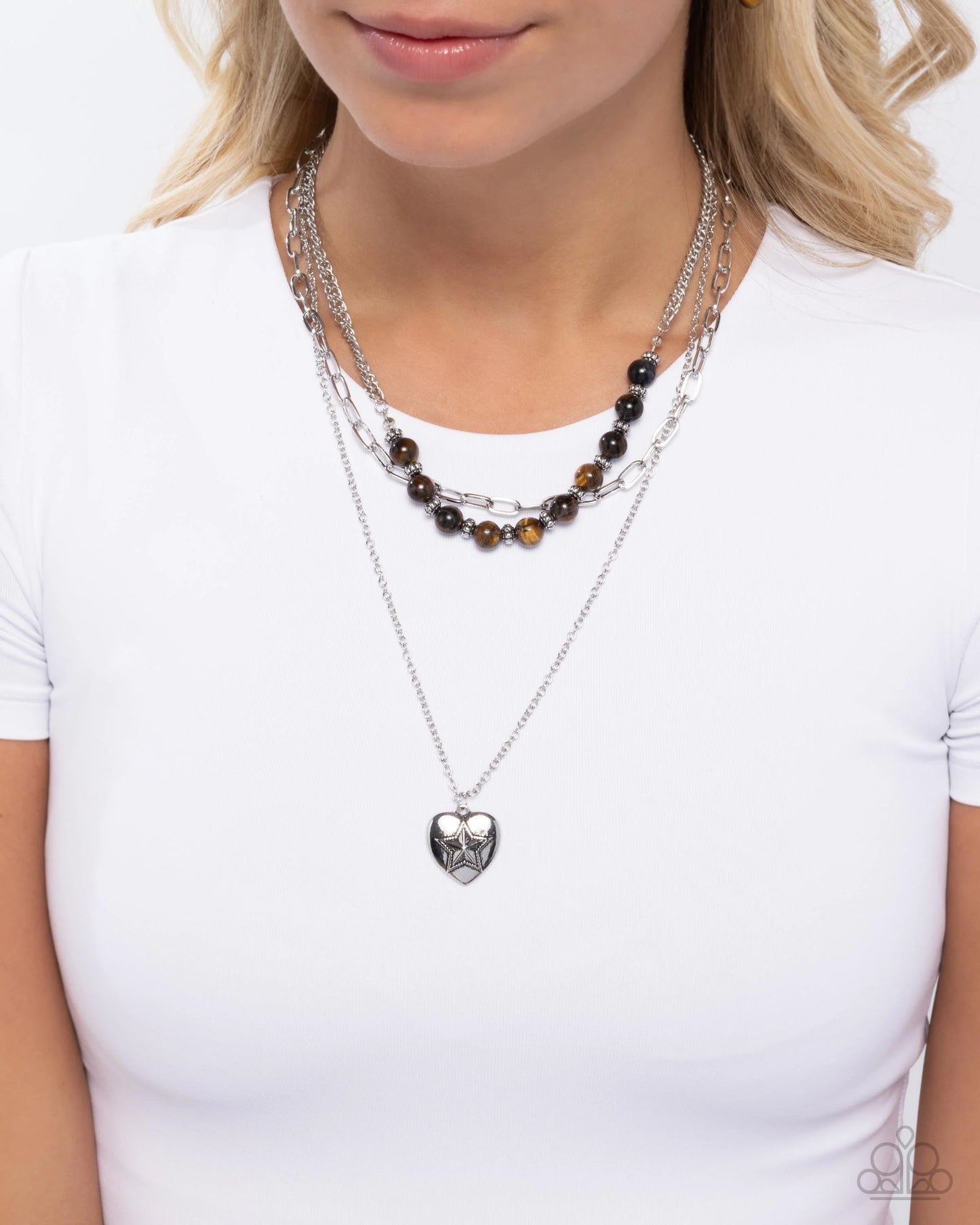 Paparazzi Home Stretch - Brown Necklace
