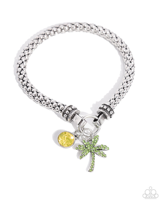 Paparazzi Palm Beach Bling - Green Bracelet