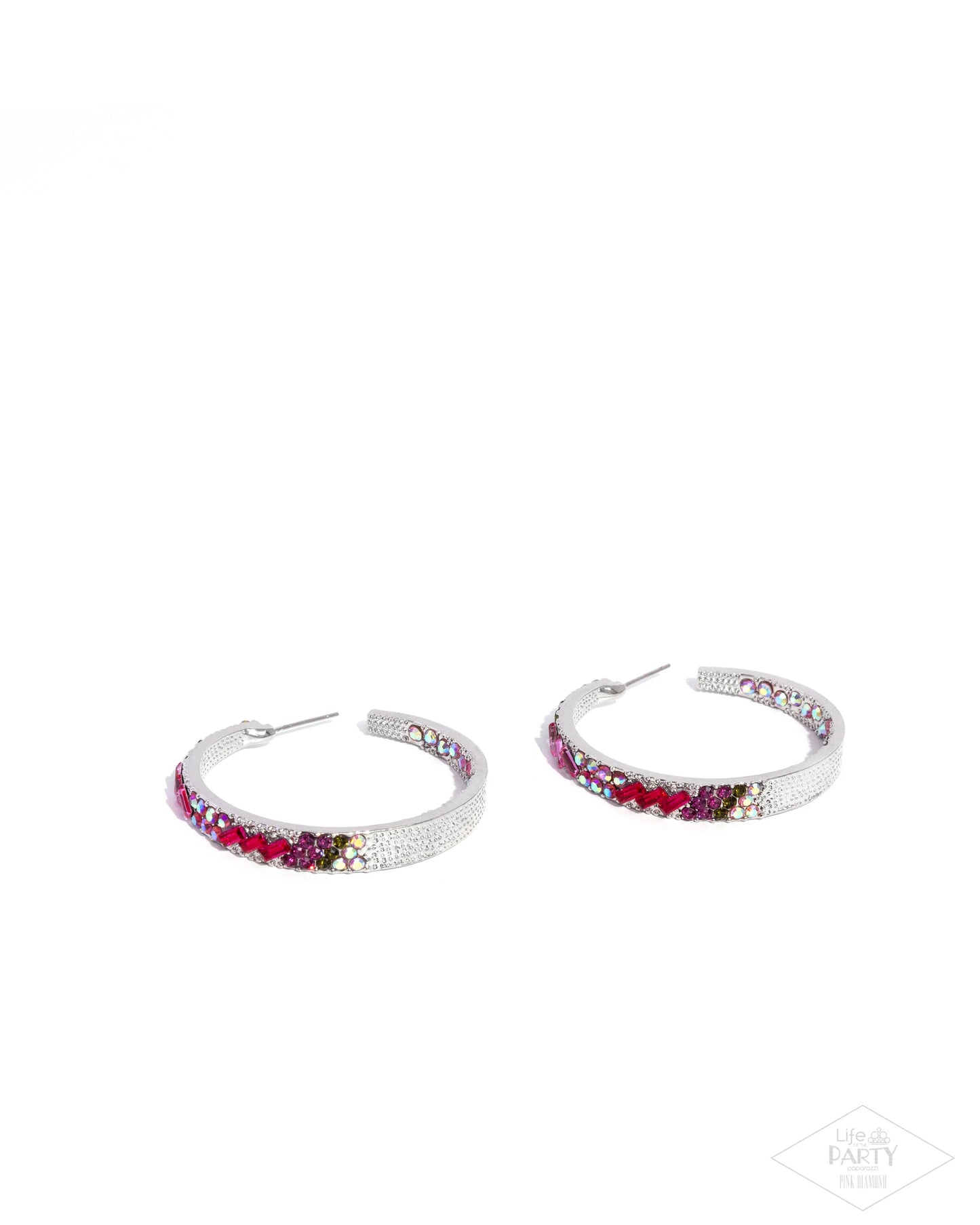 Paparazzi GLITZY By Association - Earrings Earrings
