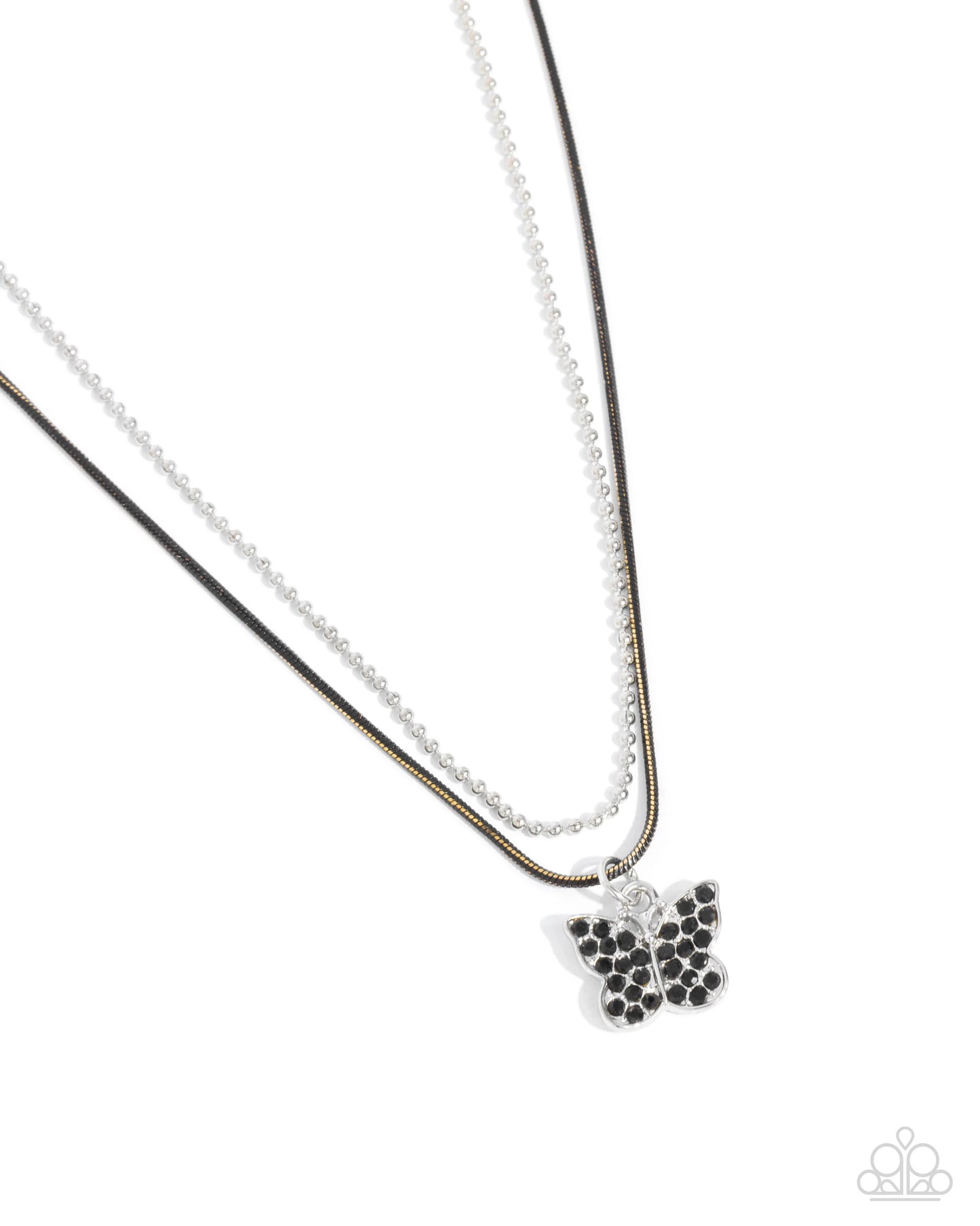 Paparazzi Adorable Ascension Necklace Black
