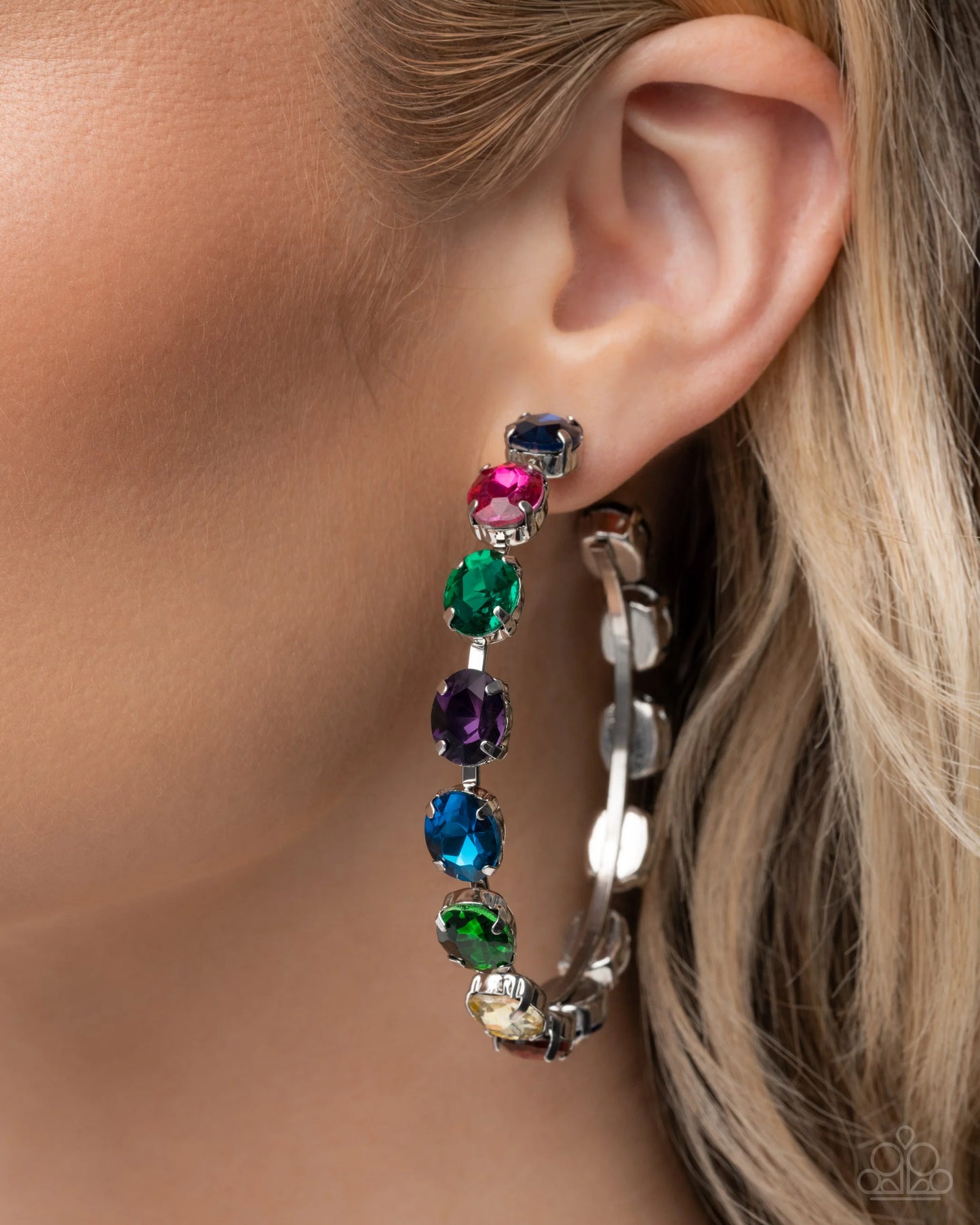 Paparazzi Grand Finale Glitz - Multi Earrings
