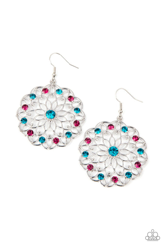 Paparazzi Posy Proposal - Multi Earrings