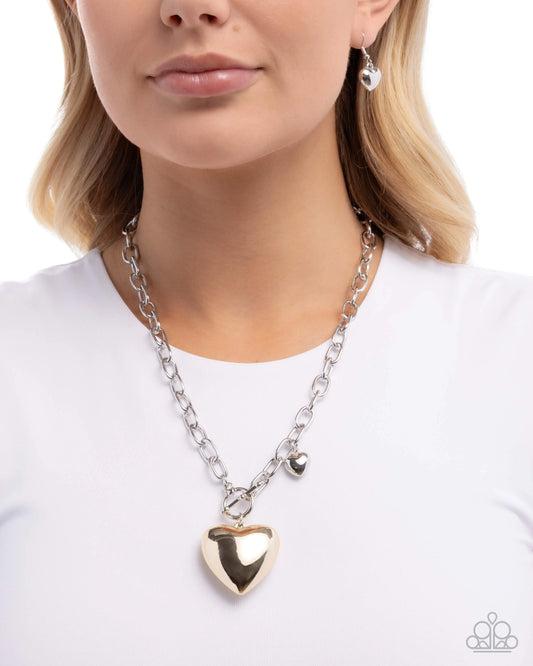Heartfelt Hangout - multi - Paparazzi necklace