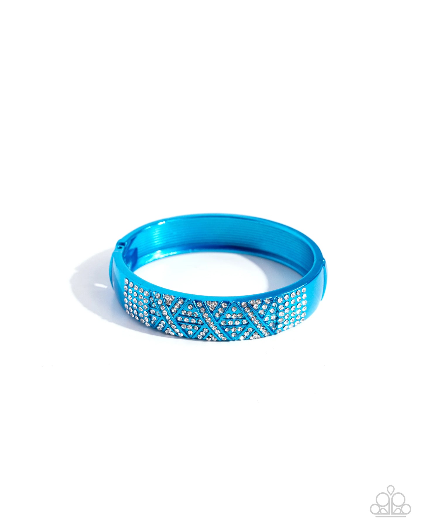 Paparazzi Refulgent Rebel Blue Bracelet