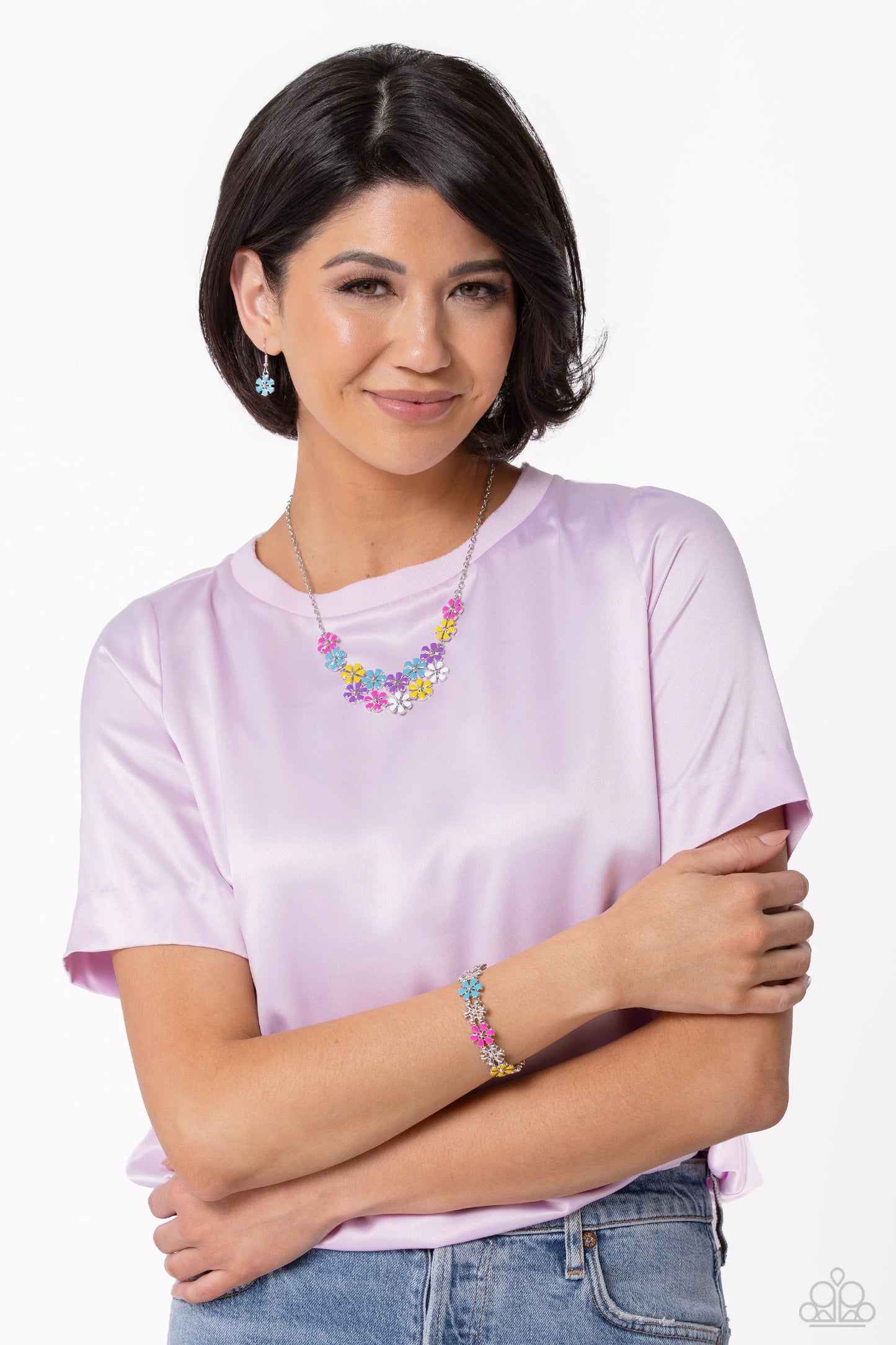 Paparazzi Floral Fever - Multi Necklace/Paparazzi Floral Fair - Multi Bracelet