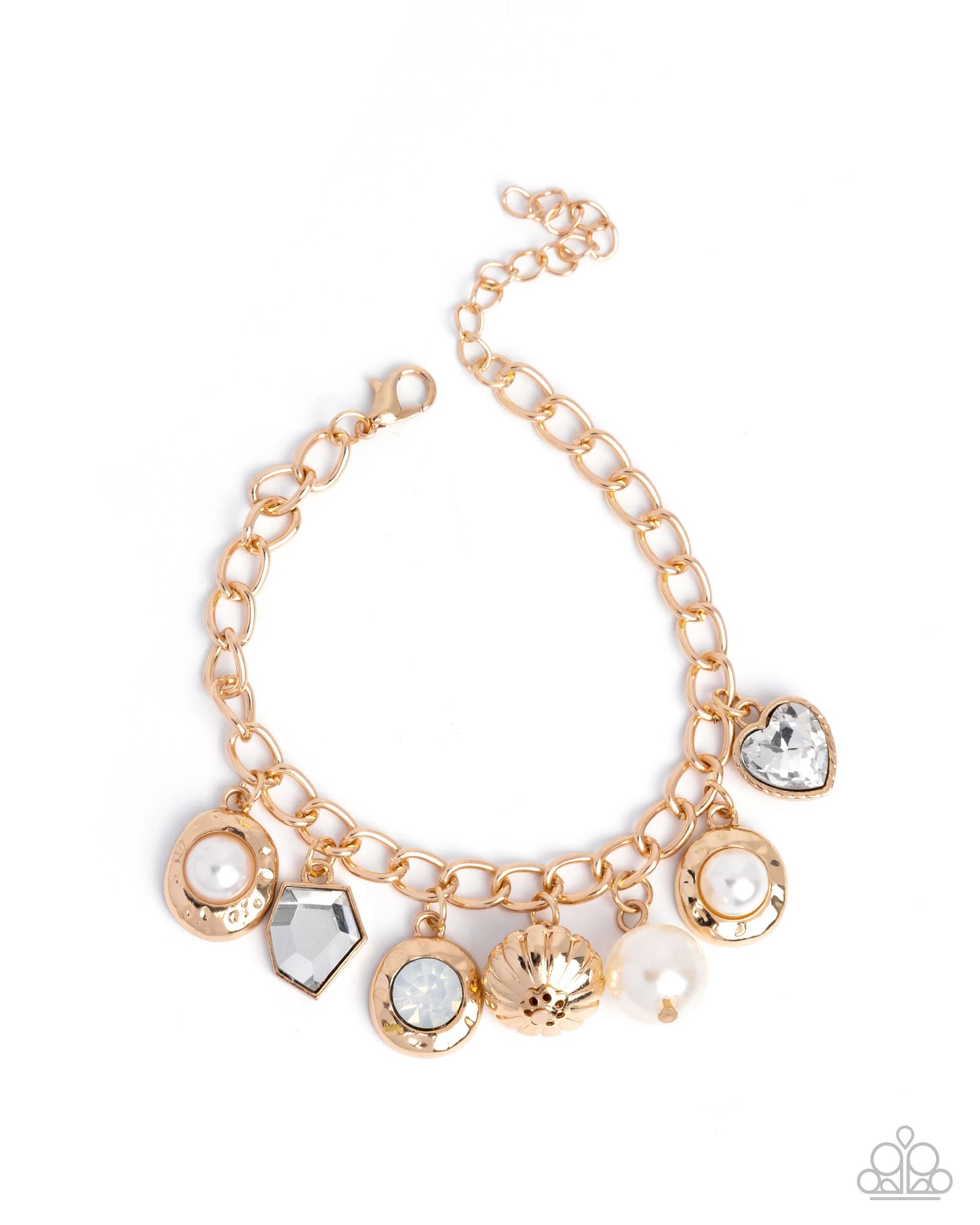Paparazzi Easy Excellence - Gold Bracelet