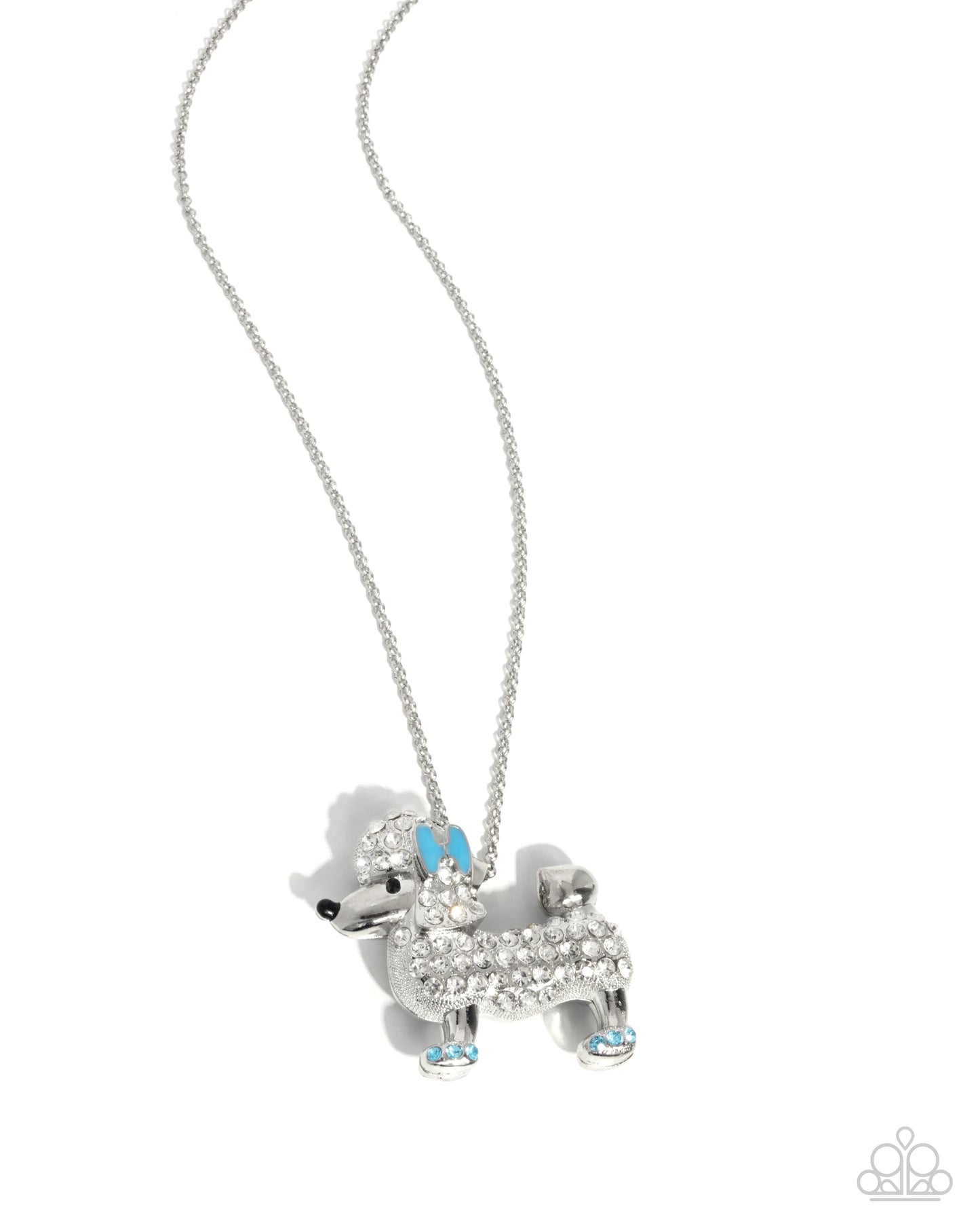 Paparazzi Poodle Pageantry - Blue Necklace