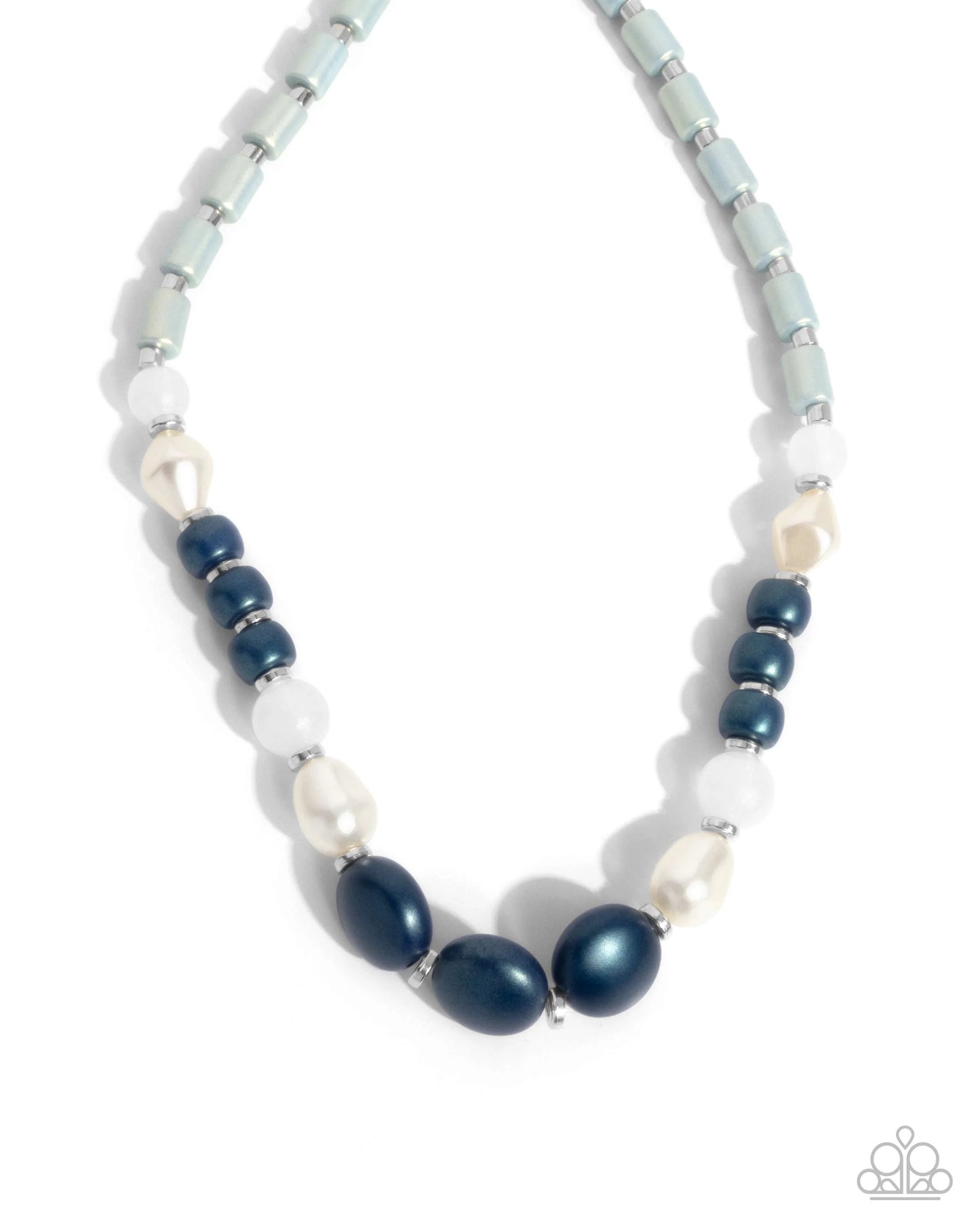 Necklace: "Captivating Can-Can - Blue" Bracelet: "Charming Can-Can - Blue