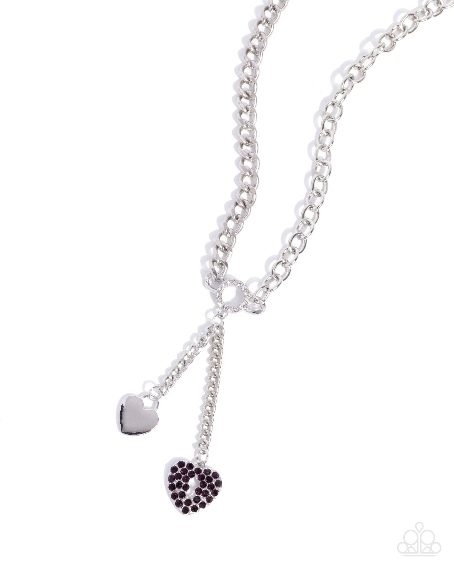 Paparazzi ❤️ Necklace: "Momentary Bliss ❤️ Purple" Paparazzi ❤️Bracelet: "Momentary Balance ❤️ Purple"