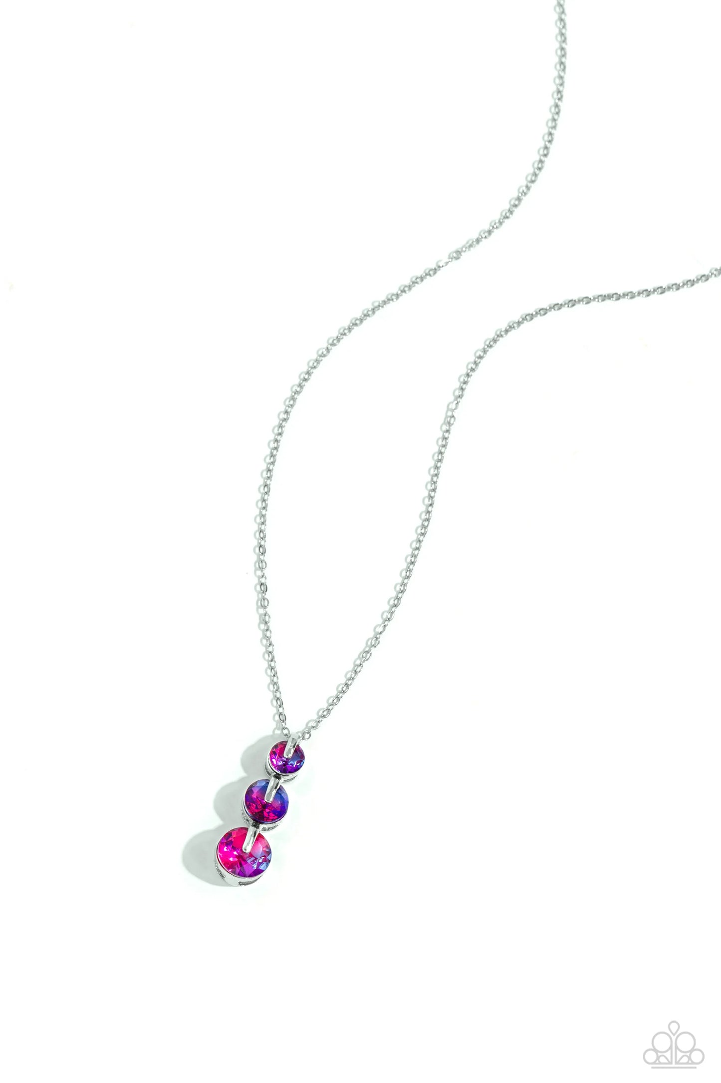 Paparazzi ♥ Ombré Obsession - Multi ♥ Necklace
