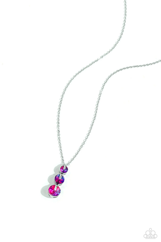 Paparazzi ♥ Ombré Obsession - Multi ♥ Necklace