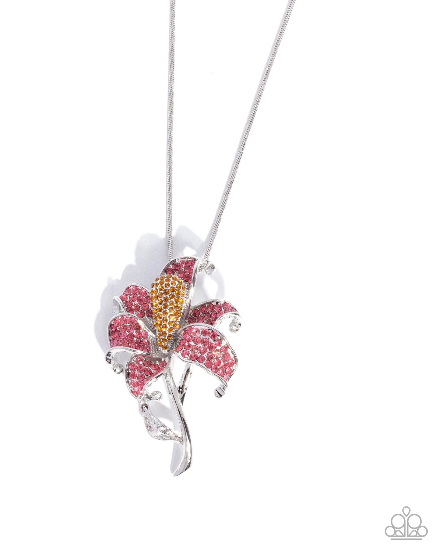 Paparazzi ♥ Lily Luminescence - Pink ♥ Necklace