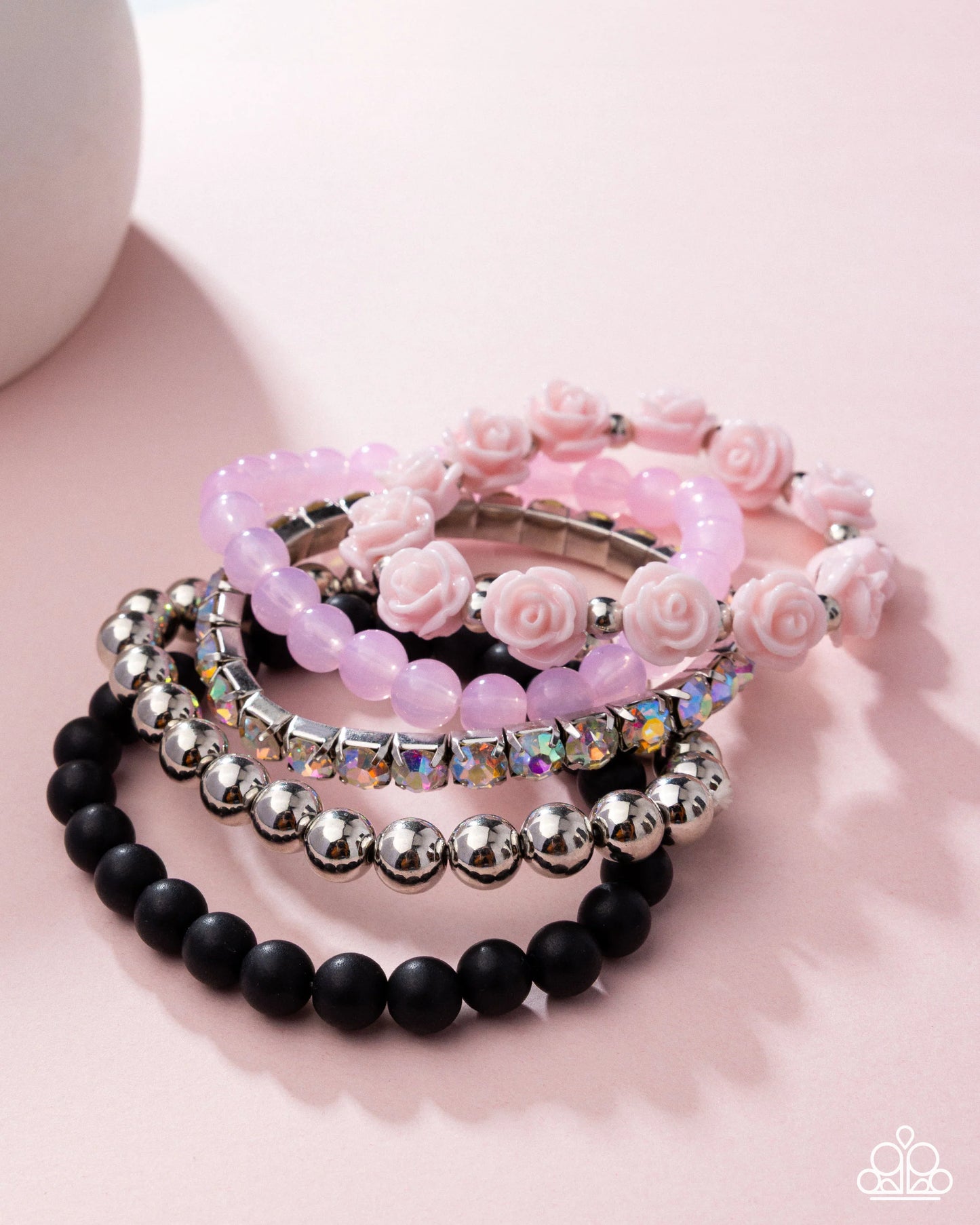 Paparazzi Rose Garden Grandeur - Pink Bracelet