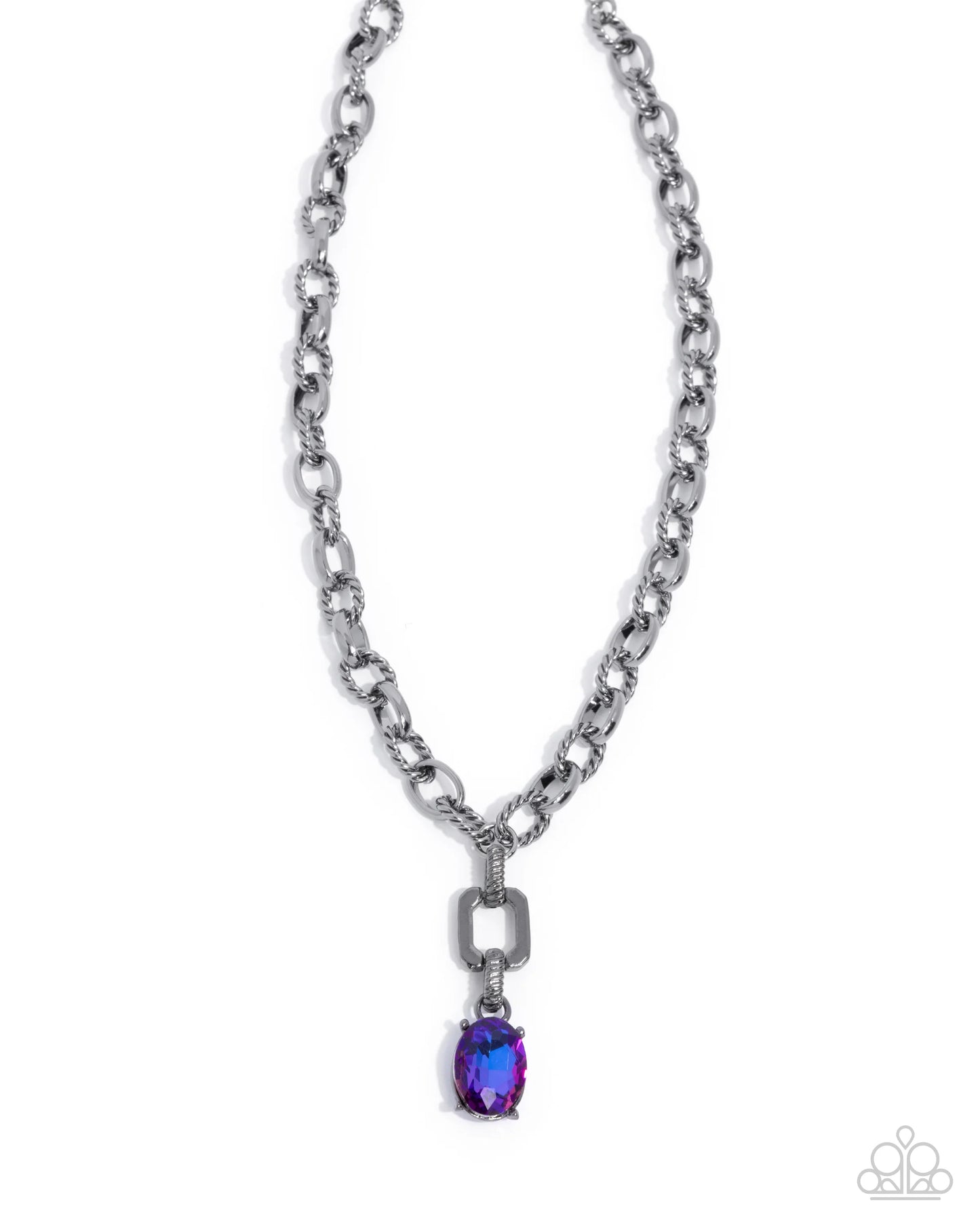 Paparazzi ♥ Refulgent Recognition ♥ Purple Necklace