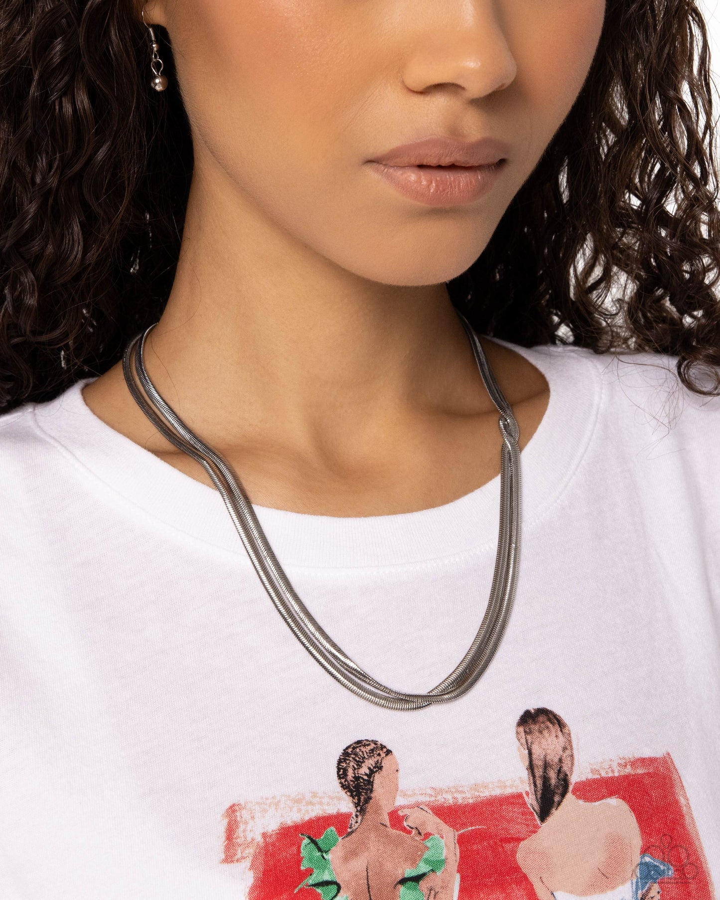 Paparazzi ♥ Tasteful Time - Silver ♥ Necklace