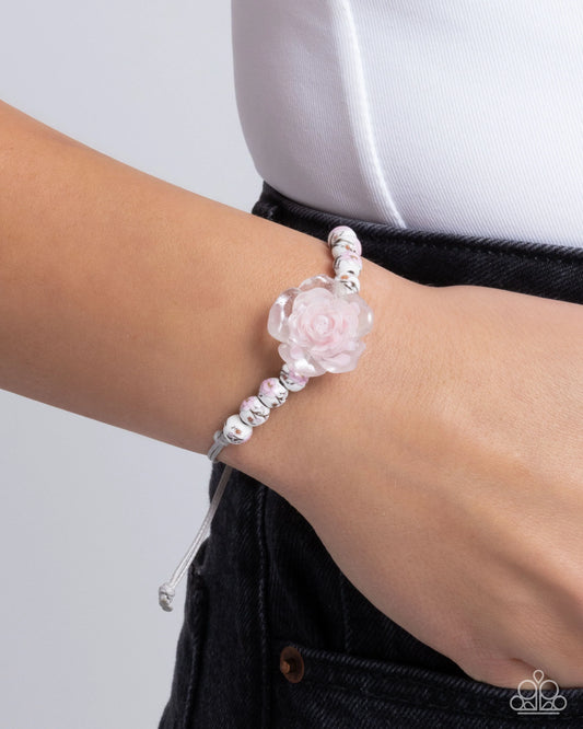 Paparazzi ♥ Ceramic Chic - Pink ♥ Bracelet